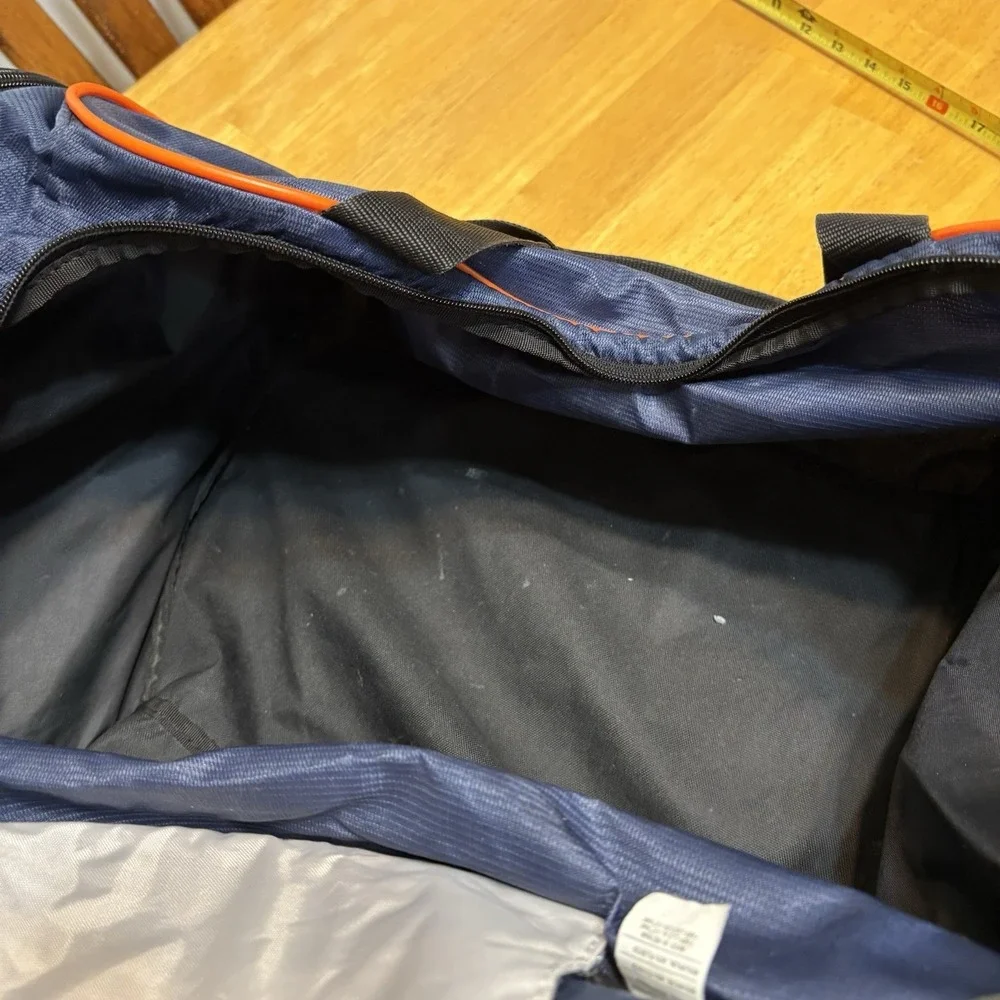Nike Duffle Bag Syracuse University Orange Navy Blue‎ Travel Carry Sport